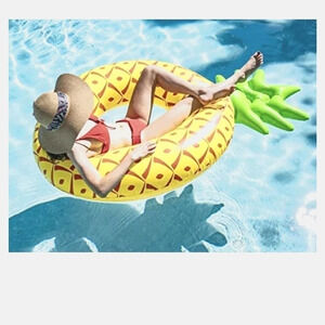 Pineapple pool float NIB